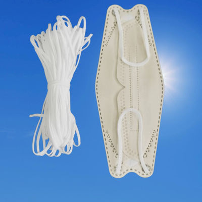 Verstellbare elastische Ohr-Bügel schlingen Wegwerfgesichtsmaske Korea buntes KF94 3.5mm 5mm