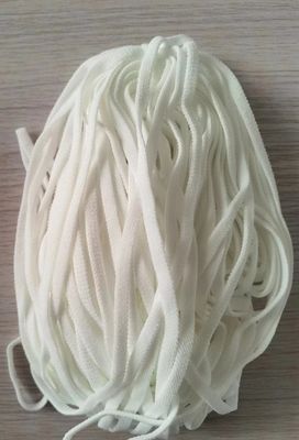 Farbflaches elastisches Wegwerf-Polyester Earloop des Fabrik-Großhandel-4MM 5MM