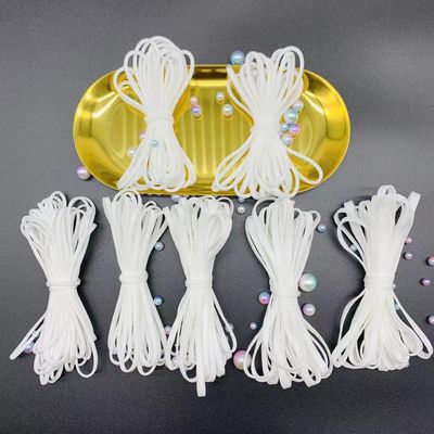 Spandex-Nylon ringsum elastisches Earloop-Seil-Schnur-Streichorchester nehmen 2.5mm 3mm 4mm 5mm 6mm auf
