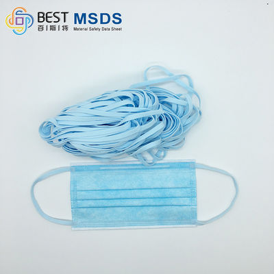 Bunte elastische Ohr-Schleifen für Masken 3.5mm