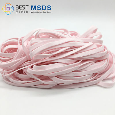 Rosa elastisches Band für Breite Maske Earloop 5mm