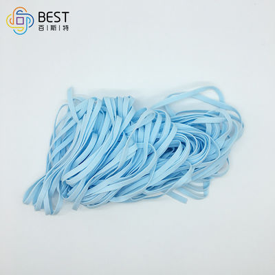 5MM 3.5MM weiche elastische Schnur-Ausdehnungs-blaue Gesichtsmaske-Rohstoffe 2 Millimeter 3mm