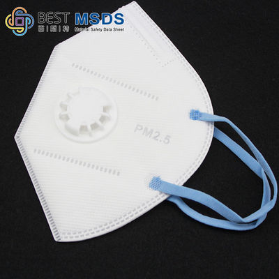 5MM 3.5MM weiche elastische Schnur-Ausdehnungs-blaue Gesichtsmaske-Rohstoffe 2 Millimeter 3mm