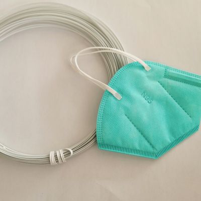 Zweikernnasen-Draht-Brücken-Plastik für Gesichtsmaske 3.5mm 5.0mm