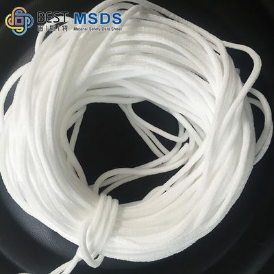 Medizinische Gesichtsmaske-Gummiband-Schnur und Polyester EarLoop Band des gewebten Materials Nylon-Spandex-Runde