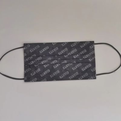 Schwarze Earloop elastische Gesichtsmaske-Zusätze des Schnur-Band-3mm 3.5mm 4mm