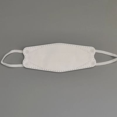 Weiche Abnutzungs-dehnbares Ohr schlingt weiße elastisches Band-Schnur für Maske des Kindkf94