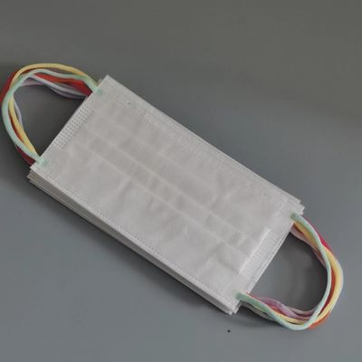 Der 3 Falten-Komfort-weiches elastisches Ohr schlingt Seil-weiche flache elastische Schnur bunte 6mm