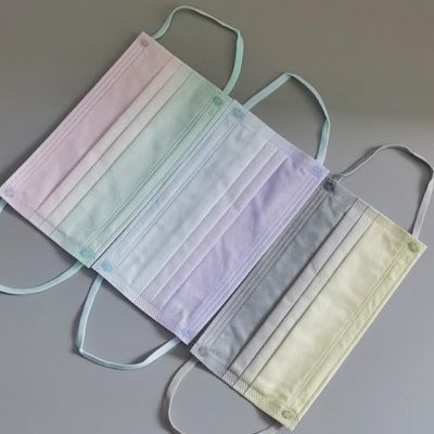 Wegwerf3ply gesichtsmaske-elastische Ohr-Schleife bunte 3.5mm 5mm