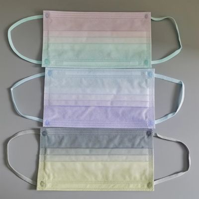 Wegwerfgesichtsmaske-elastisches Ohr-Schleifen-Material färbte elastisches Band-Schnur 5.0mm