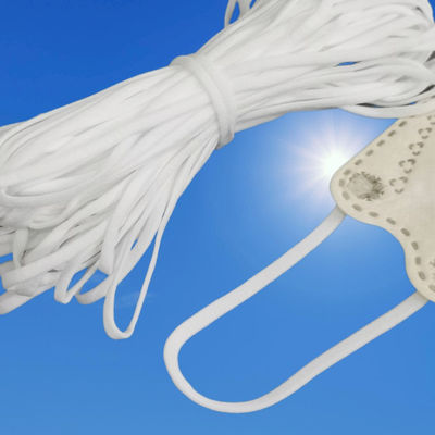 Verstellbare elastische Ohr-Bügel schlingen Wegwerfgesichtsmaske Korea buntes KF94 3.5mm 5mm