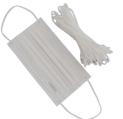 Gesichtsmaske flache elastische Schnur Earloop 1/8 Zoll Polyester 1/4 Zoll-5MM