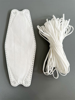 3.5mm Gesichtsmaske-elastischer Ohr-Schleifen-Polyester Spandex