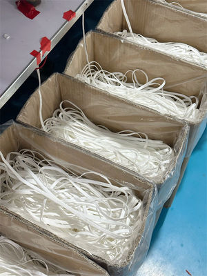 3.5MM 4.0MM 5.0MM elastisches Nylon oder Polyester Earloop-Ohr-Band