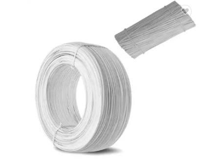 Justierbarer flacher Nasen-Draht für Gesichtsmaske 3mm 5mm PET pp. volles Plastiknasen-Brücken-Clip