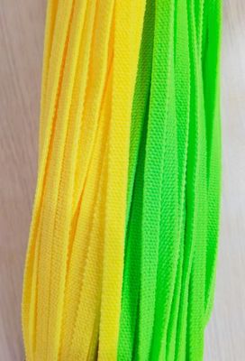 Weiche verstellbare 5mm elastische Schnur-Bügel-schwarze weiße Farbe elastisches Earloop für Facemask